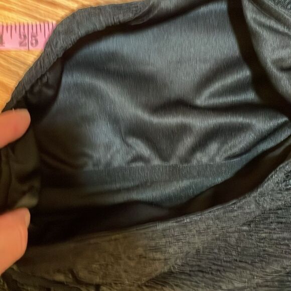 BCBGeneration Black Textured Assymetrical Dress, XXS - Picture 6 of 6